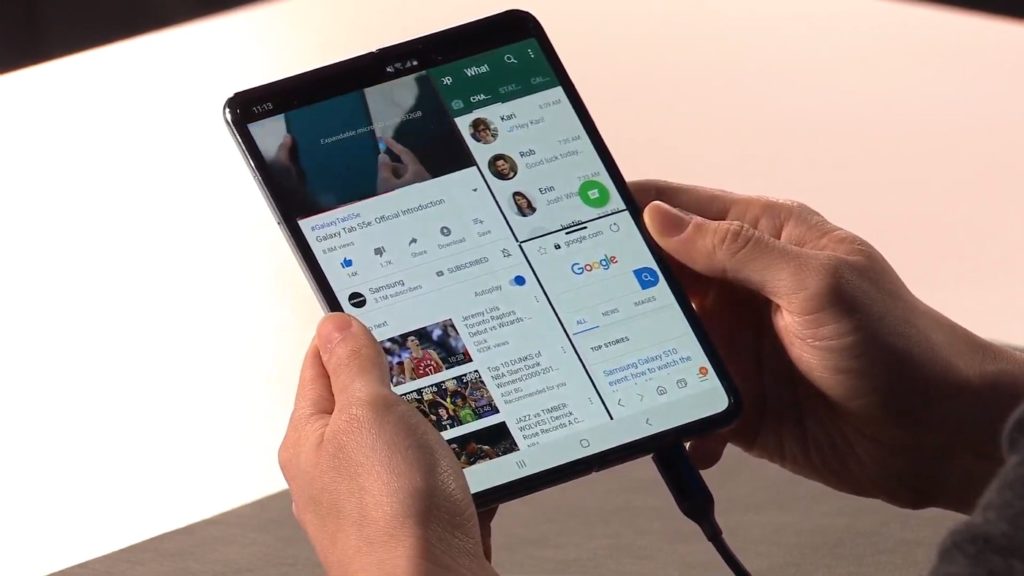 le principal concurrent d’apple pourrait lancer une tablette pliable en premier, suite au retard de l’ipad