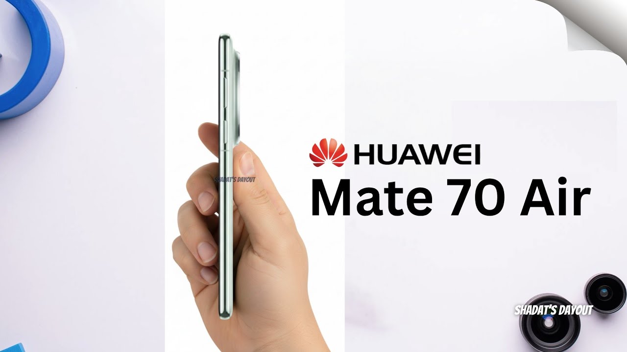 découvrez les dernières fuites sur le design du huawei mate 70 air : nouveautés esthétiques, innovations et images anticipées. restez informé des rumeurs autour du prochain smartphone huawei.